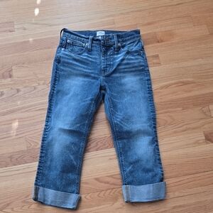 J Crew Denim Cropped Jeans